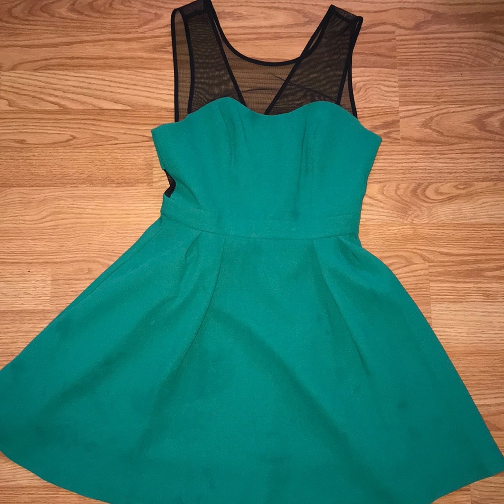 Green Mini-Dress